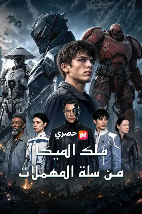 ملصق ملك الميكا من سلة المهملات