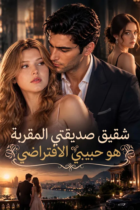 ملصق شقيق صديقتي المقربة هو حبيبي الافتراضي