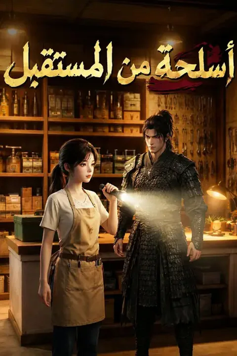ملصق أسلحة من المستقبل