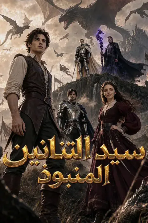 ملصق سيد التنانين المنبوذ (مدبلج)