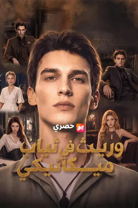 ملصق وريث في ثياب ميكانيكي (مدبلج)