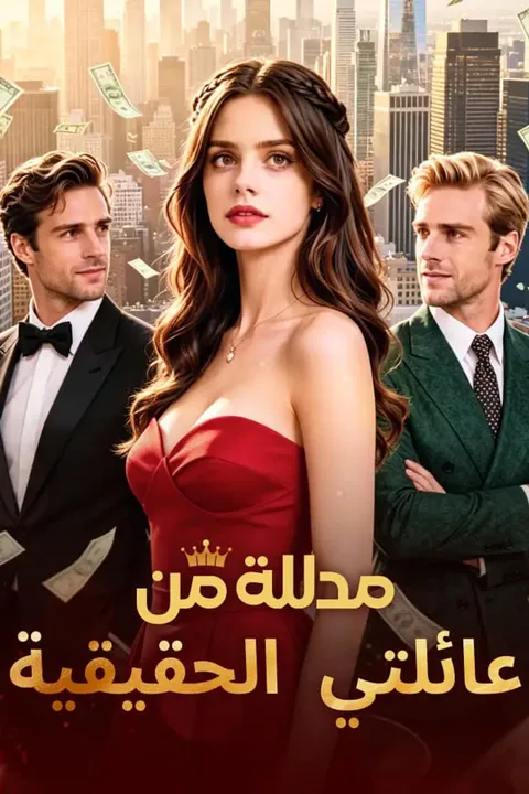 ملصق مدللة من عائلتي الحقيقية