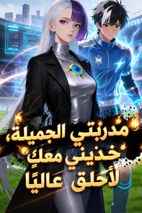 ملصق مدربتي الجميلة، خذيني معكِ لأُحلق عاليًا