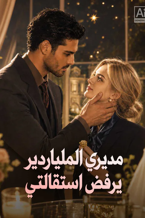 ملصق مديري الملياردير يرفض استقالتي