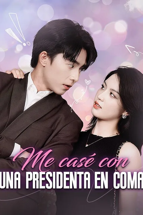 Póster de Me casé con una presidenta en coma