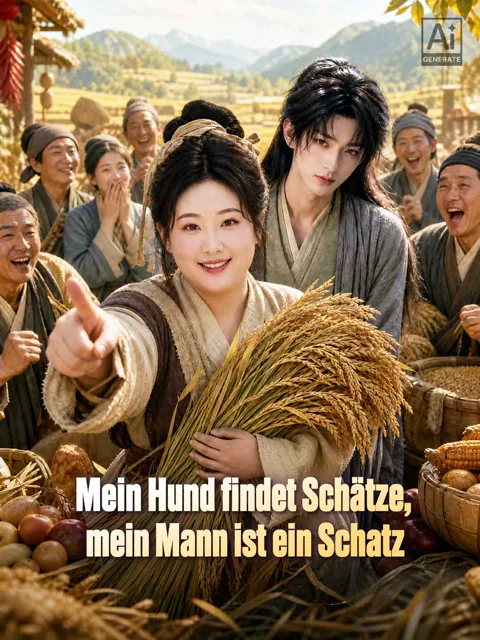 Poster von Mein Hund findet Schätze, mein Mann ist ein Schatz