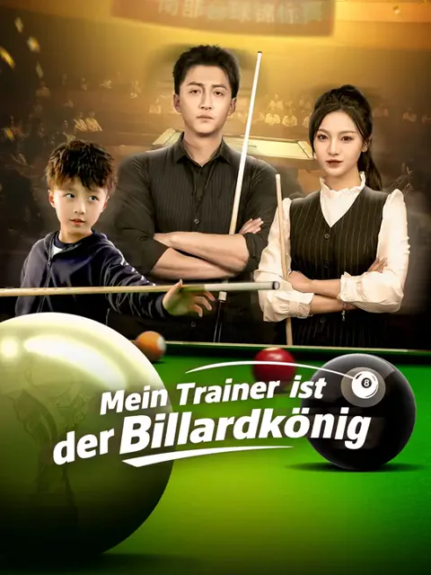 Poster von Mein Trainer ist der Billardkönig