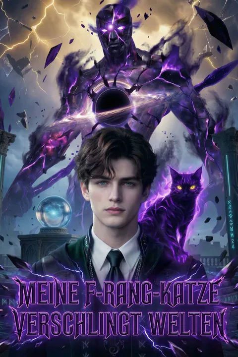 Poster von Meine F-Rang-Katze verschlingt Welten