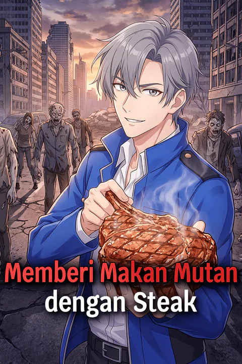 Poster Memberi Makan Mutan dengan Steak (Sulih Suara)