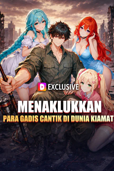 Poster Menaklukkan Para Gadis Cantik di Dunia Kiamat