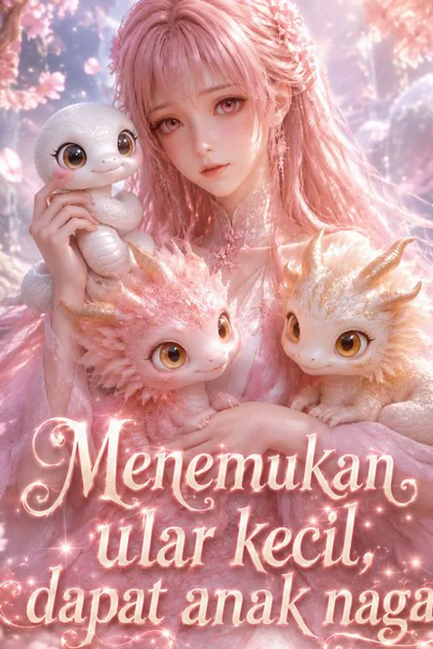 Menemukan ular kecil, dapat anak naga poster