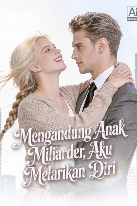Poster Mengandung Anak Miliarder, Aku Melarikan Diri