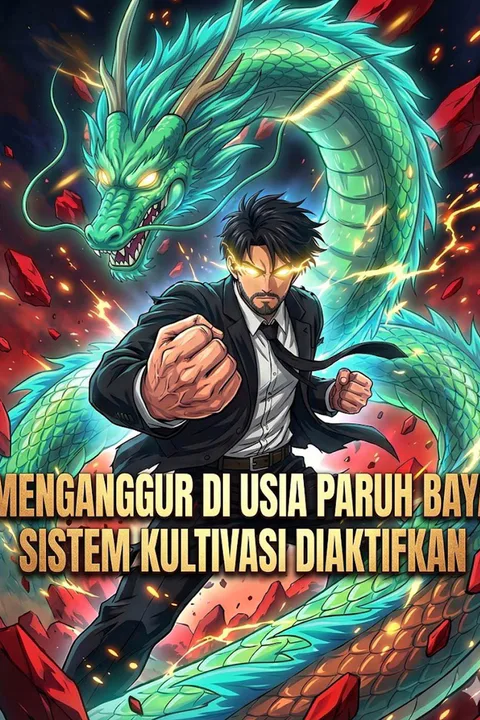 Poster Menganggur di Usia Paruh Baya, Sistem Kultivasi Diaktifkan