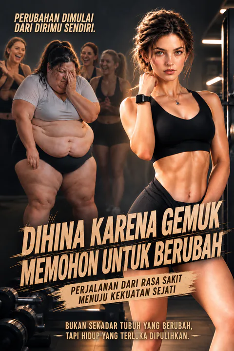 Poster Mengejekku Saat Gemuk, Memohon Saat Aku Berubah