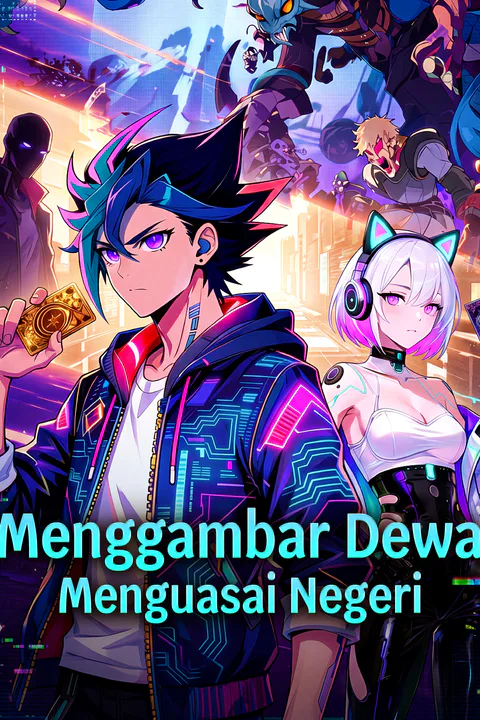 Poster Menggambar Dewa, Menguasai Negeri (Sulih Suara)