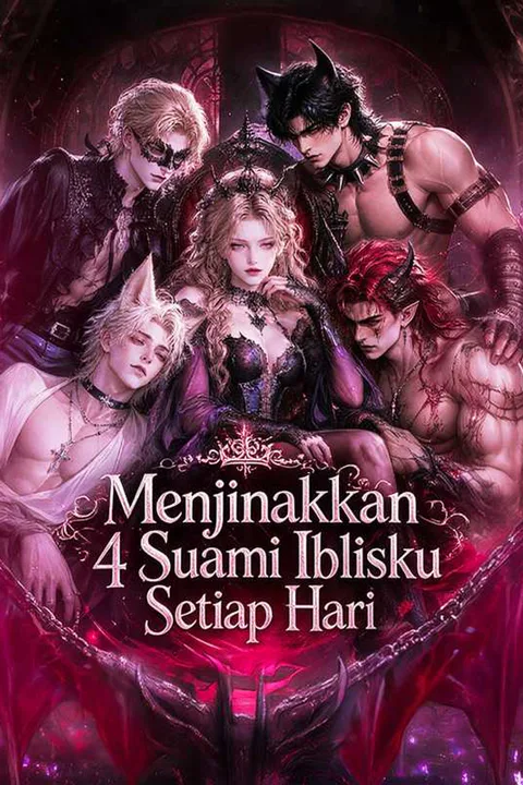 Poster Menjinakkan 4 Suami Iblisku Setiap Hari