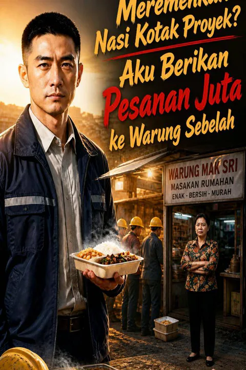 Poster Meremehkan Nasi Kotak Proyek? Aku Berikan Pesanan Juta ke Warung Sebelah