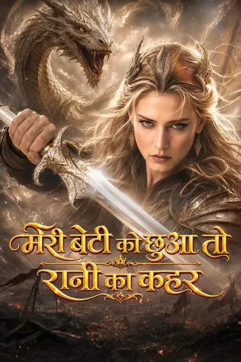 मेरी बेटी को छुआ तो रानी का कहर का पोस्टर