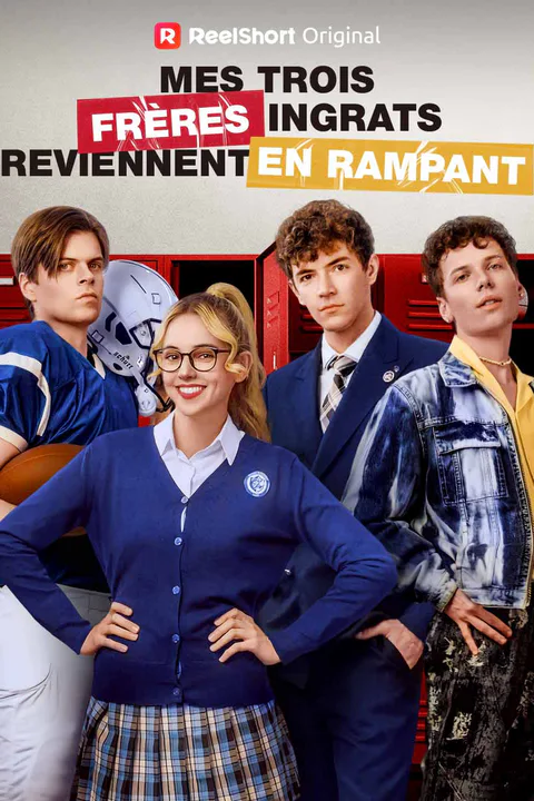 Affiche de Mes Trois Frères Ingrats Reviennent en Rampant