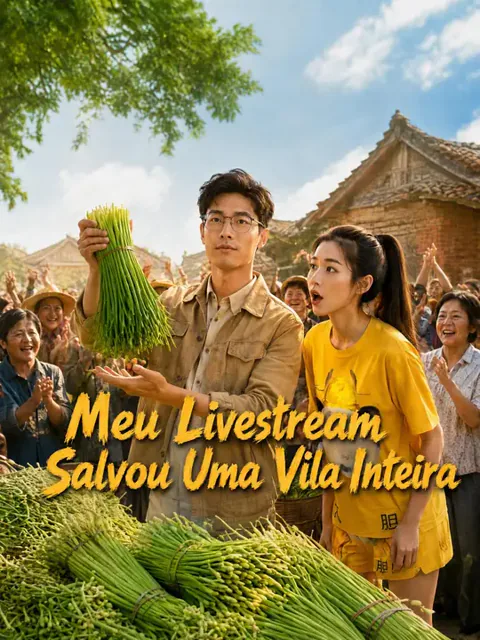 Pôster de Meu Livestream Salvou Uma Vila Inteira