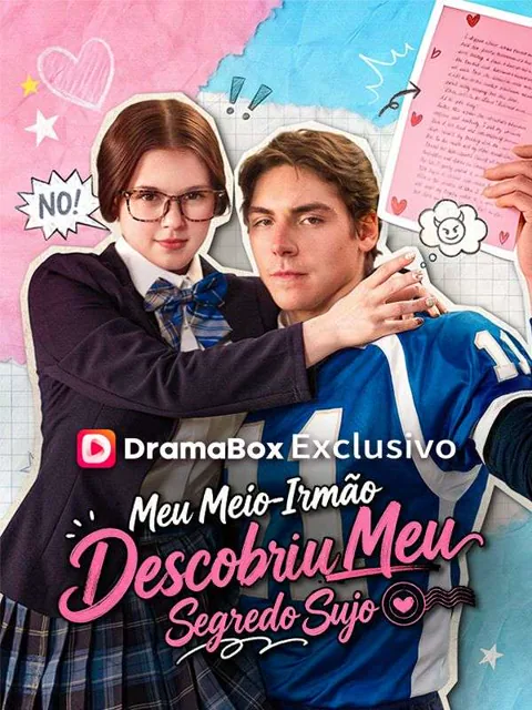Pôster de Meu Meio-Irmão Descobriu Meu Segredo Sujo (Dublado)