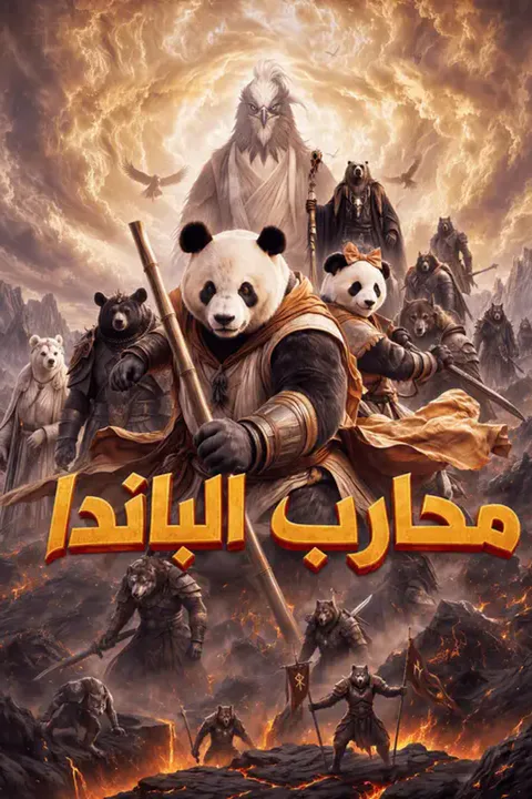 ملصق محارب الباندا