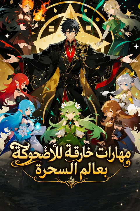 ملصق مهارات خارقة للأضحوكة بعالم السحرة
