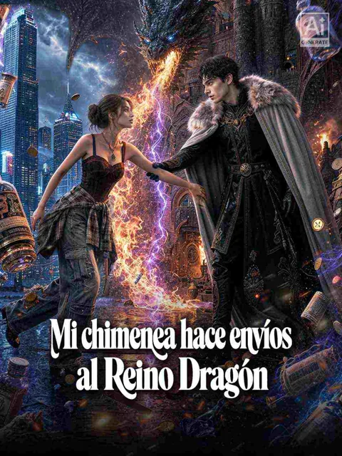Póster de Mi chimenea hace envíos al Reino Dragón