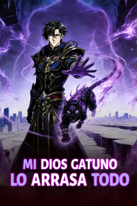 Póster de Mi dios gatuno lo arrasa todo