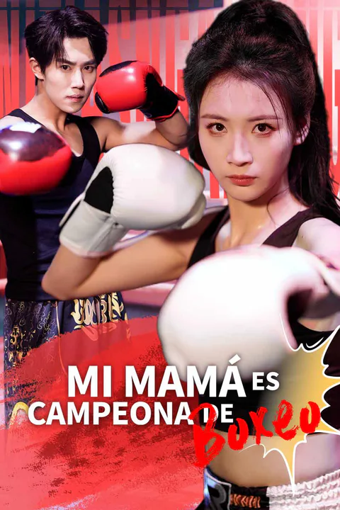Póster de Mi mamá es campeona de boxeo