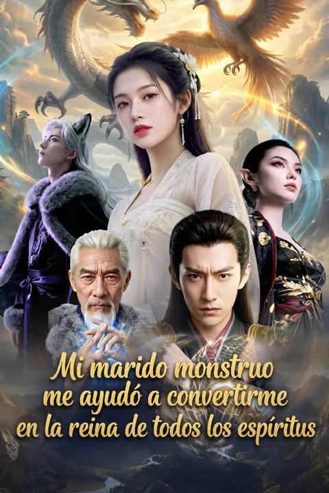 Póster de Mi marido monstruo me ayudó a convertirme en la reina de todos los espíritus