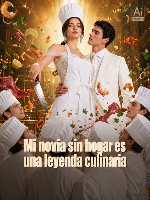 Póster de Mi novia sin hogar es una leyenda culinaria