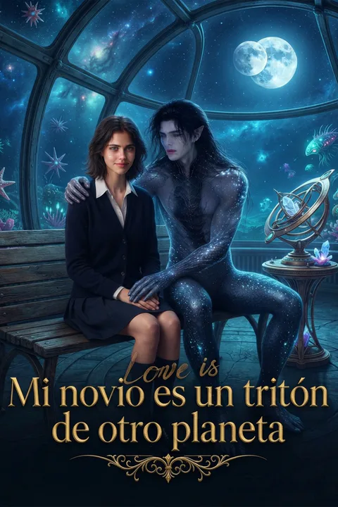 Póster de Mi novio es un tritón de otro planeta