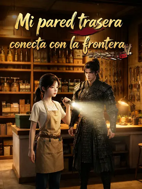 Póster de Mi pared trasera conecta con la frontera