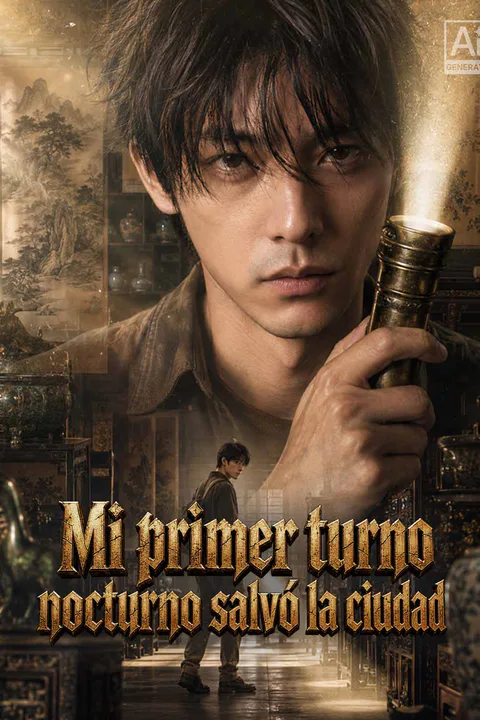 Póster de Mi primer turno nocturno salvó la ciudad