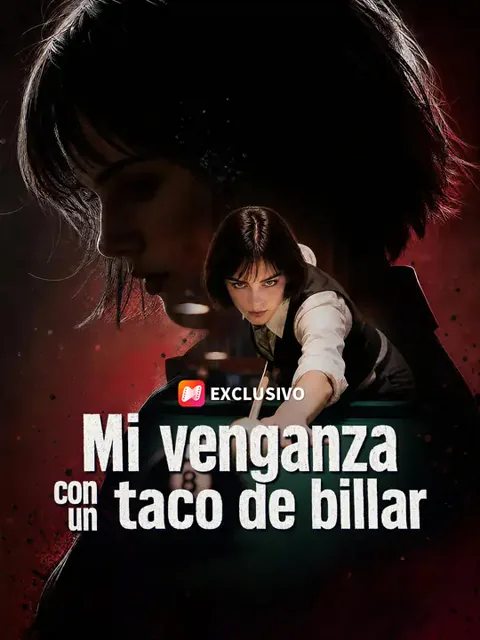 Póster de Mi venganza con un taco de billar
