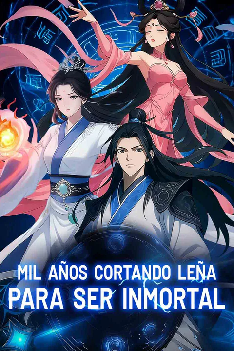 Póster de Mil años cortando leña para ser inmortal