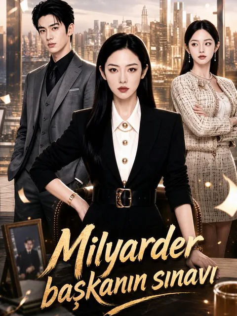 Milyarder başkanın sınavı afişi
