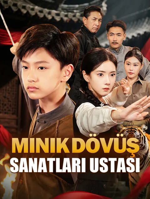 Minik dövüş sanatları ustası afişi