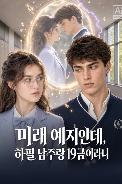 미래 예지인데, 하필 남주랑 19금이라니 포스터