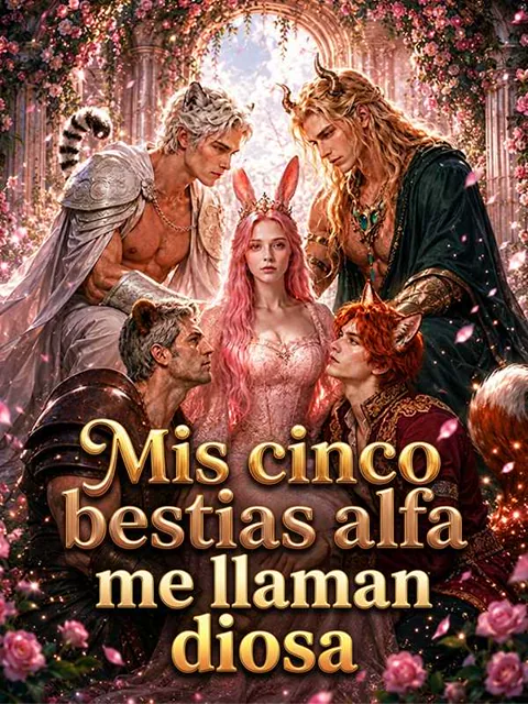 Póster de Mis cinco bestias alfa me llaman diosa