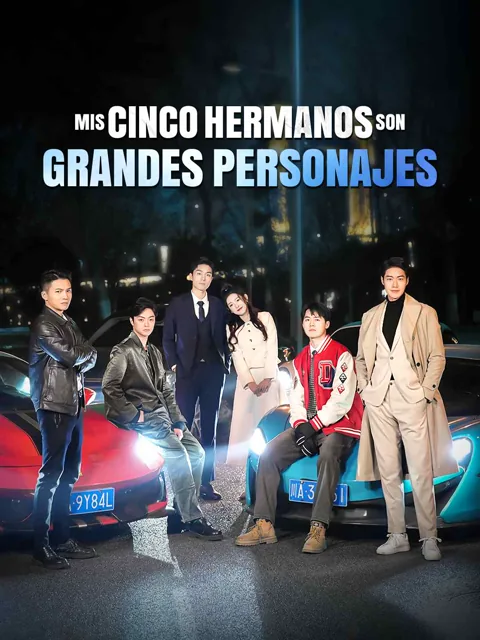 Póster de Mis Cinco Hermanos Son Grandes Personajes