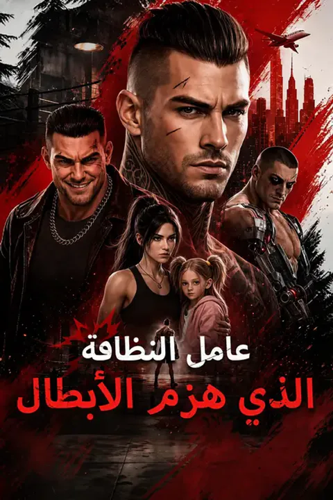 ملصق عامل النظافة الذي هزم الأبطال