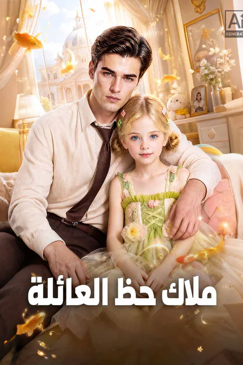 ملصق ملاك حظ العائلة