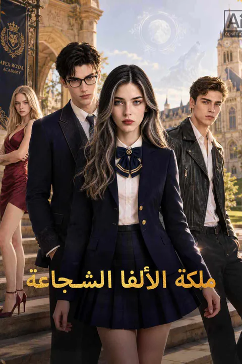 ملصق ملكة الألفا الشجاعة