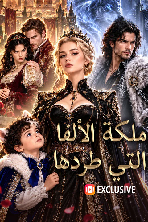 ملصق ملكة الألفا التي طردها