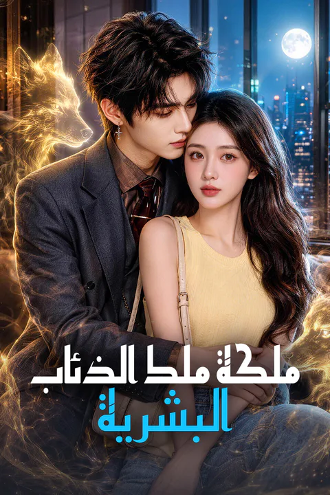 ملصق ملكة ملك الذئاب البشرية