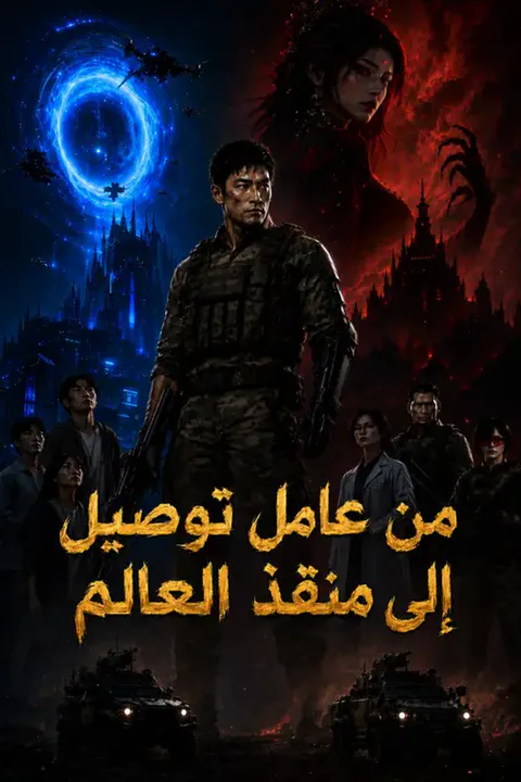 ملصق من عامل توصيل إلى منقذ العالم
