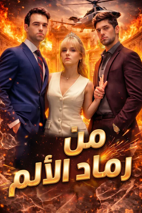 ملصق من رماد الألم