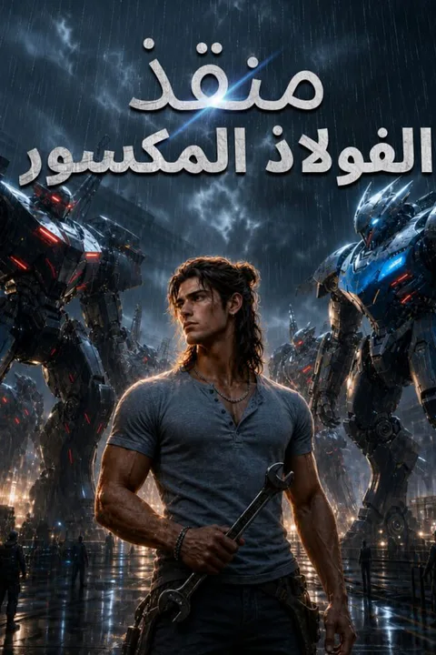ملصق منقذ الفولاذ المكسور